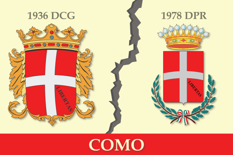 Lo stemma della città di Como